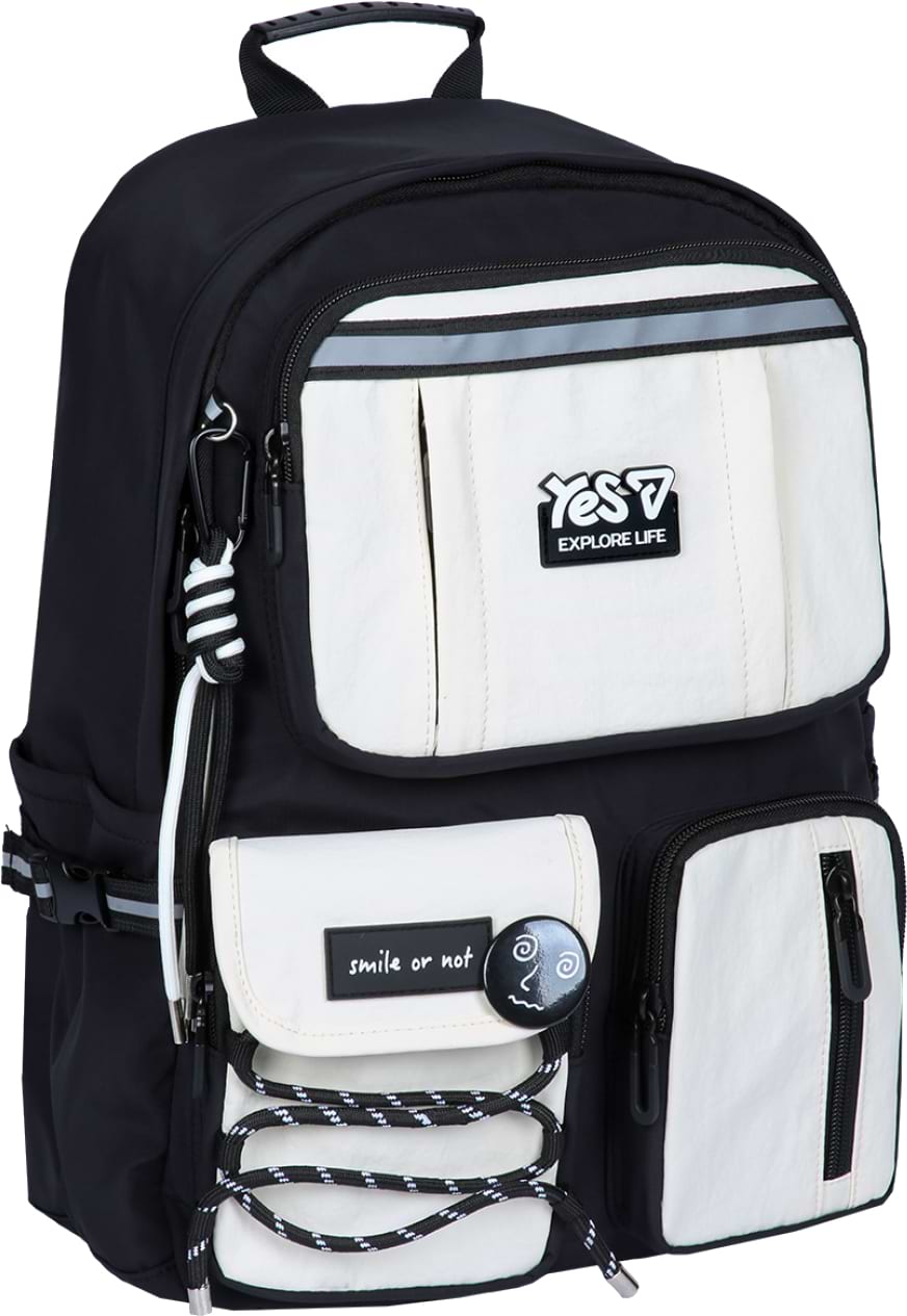 Рюкзак школьный YES T-107L Vanilla (550347)